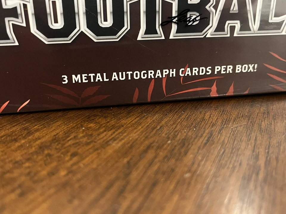 2022 Leaf Exotic Football Sealed Hobby 3 Metal Autos - Burrow, Stroud, Williams - Image 2 of 4