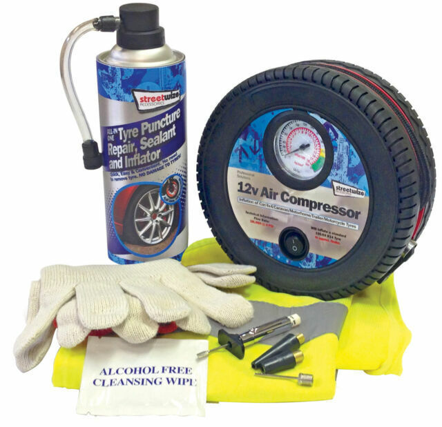 Streetwize Tyre Sealer Kit (SWCHEM9) for sale online UK