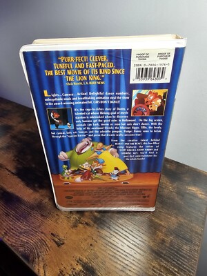 Cats Don't Dance (VHS, 1997) ▪︎ Warner Brothers | eBay