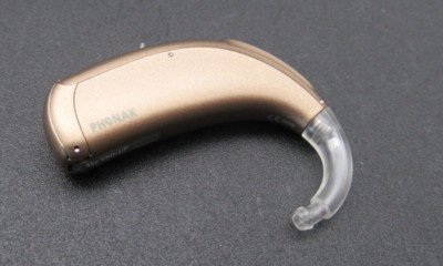 Phonak Sky V50-UP Hearing Aid Amber Beige, 675 Battery *FACTORY REFURBISHED*