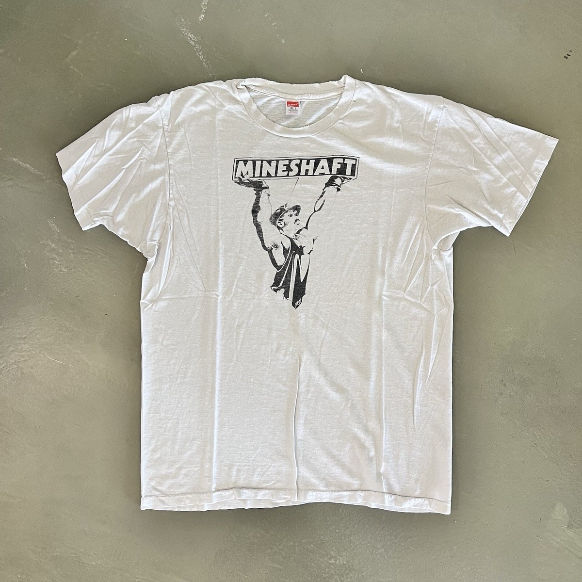 80s MINESHAFT vtg tシャツ ゲイバー Queen