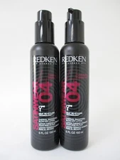 2 x Redken Satinwear 04 Thermal Smoothing Blow Dry Lotion 5 oz