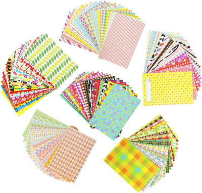 120 Stück Film Aufkleber Set, Instax Mini Film Bunte Sticker mit Verschiedenen D