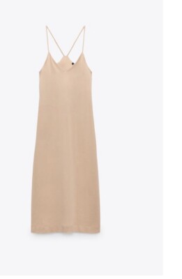 ZARA BASIC DRESS WITH STRAPS