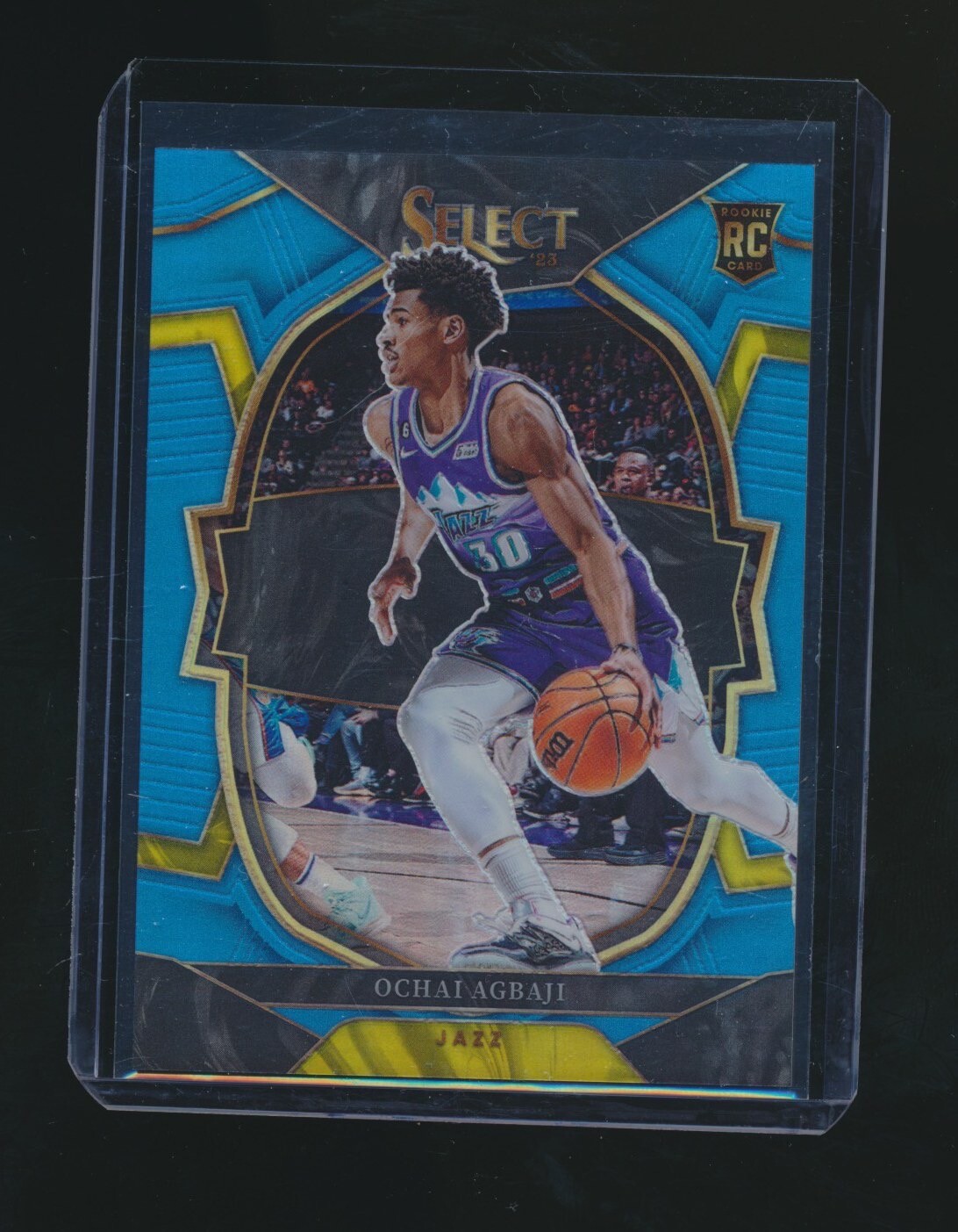OCHAI AGBAJI 2022-23 PANINI SELECT LIGHT BLUE PRIZM RC PARALLEL 278/299 #96