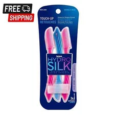 Schick Hydro Silk Touch-Up Dermaplaning Tool with Precision Cover, 3ct Dermapl