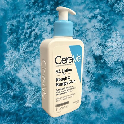 CeraVe SA LOTION for Rough & Bumpy Skin-With 3 Essential Ceramides. 8.Oz NEW!!!