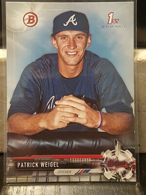 Patrick Weigel Rookie 1st Bowman Topps BP74