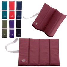 Outdoor World Folding Sit Mat – Lightweight Waterproof Foam Compact, Burgundy 