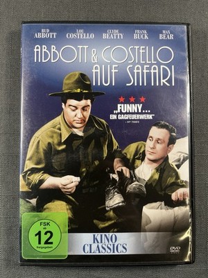 Abbott und Costello auf Safari DVD Komödie Abenteuer Klassiker gebraucht 3