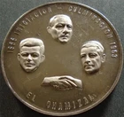 Mexico - El Chamizal Commemorative, 1963, .925 Fine Silver, 42mm, 30.9g