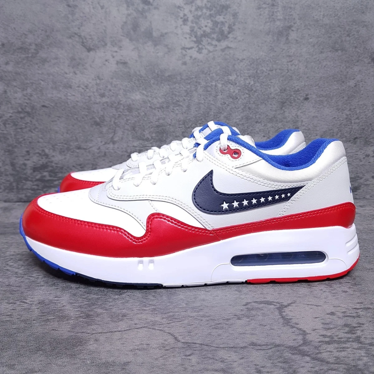 Nike Air Max 1 \'86 OG G Golf NRG Ryder Solheim Cup USA White FB9152-100 7M 8.5W Preços baixos em Nike Air Max 1  main image 3
