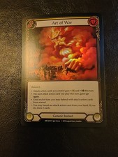 1st Edition Rainbow Foil Art of War Arcane Rising ARC