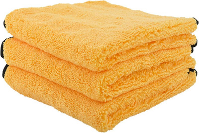 Chemical Guys Professional Grade Premium Microfiber Towels for Cars, Gold, 16'' X