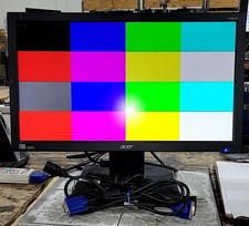 ACER v206hql um.iv6aa.c01 LCD Monitor DP VGA GRADE B 19.5"
