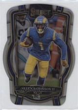 2022 Panini Select Club Level Silver Prizm Die-Cut Allen Robinson II #244 0b3