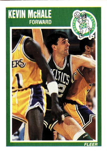 Kevin McHale #11 1989 Fleer card