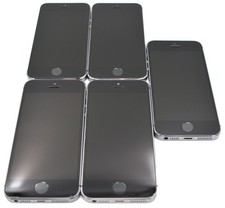 LOT OF 5 - Apple iPhone 5s A1453 16GB Space Gray - Sprint - FOR PARTS
