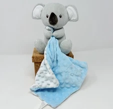 Koala Lovey Plush Blue Minky Blanket Moon & Stars Security Baby 2021 Walgreens