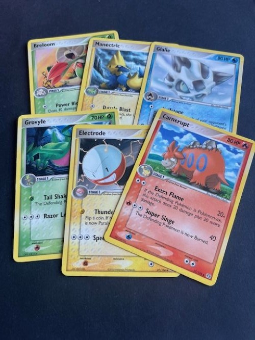 Pokemon EX Emerald Base Cards Singles