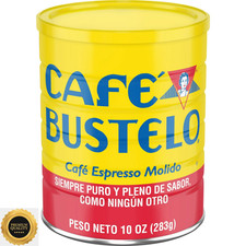 Cafe Bustelo, Espresso Style Dark Roast Ground Coffee, 10 oz Can 11.04 per pound