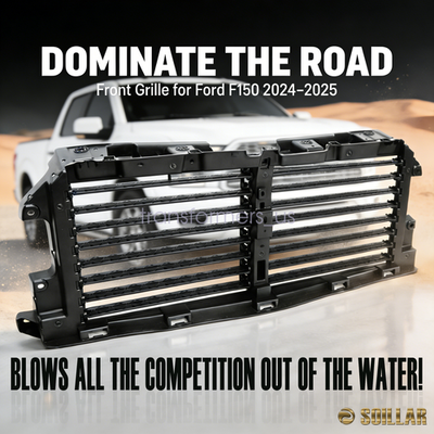 Upper Active Air Shutter W/o Motor For Ford F150 2024-2025
