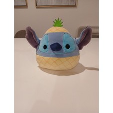 Disney Lilo And Stitch 8 Inch Plush Squishmallow Pineapple Stuffed Animal NWT X