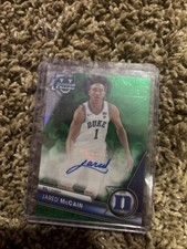 2024 Jared Mccain Chrome  Prospects Autograph /99  Green