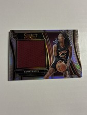 2023-24 Panini Select Jumbo Rookie Swatches Emoni Bates Silver #RJS-EB (MEM, RC)