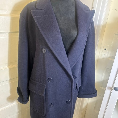 Vintage Lauren Ralph Lauren Kamelhaar Zweireiher Trenchcoat Oversized 10 - Bild 2 von 10