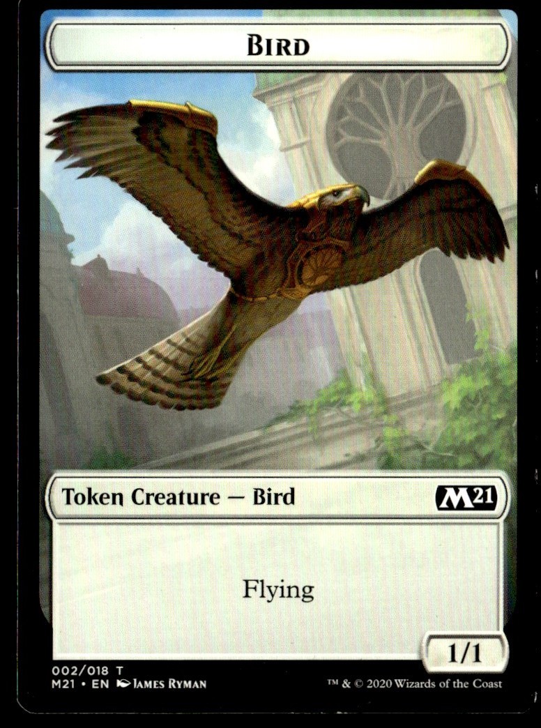 2020 Core Set 2021 Tokens Bird Token/Common #2