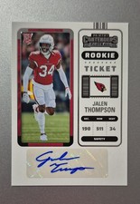 2022 Panini Contenders - Rookie Ticket Jalen Thompson #265 (AU, RC)