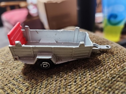 vintage majorette trailer #21750 Made in France, Missing Top Piece Used SLP 