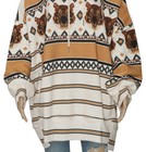 Free people Sprint  To The Finish Print Hoodie Color Tiger Jacket Sweatshirt M — photo 5