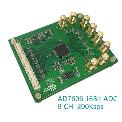 Synchronization 16Bit/200KSps 8 Channel AD7606 Data Acquisition Module #F2