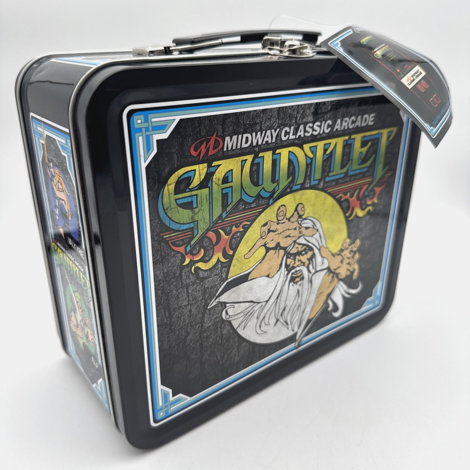 Midway Classic Arcade GAUNTLET Collectible Tin Lunch Box New Overstock with Tag