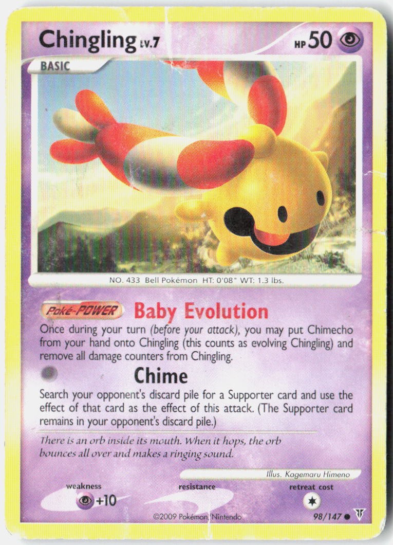 Chingling Supreme Victors 98 Pokemon Card Normal