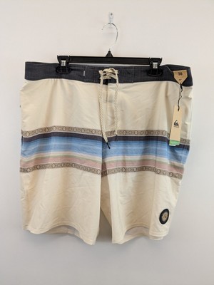Quicksilver Highline Mens Swim Shorts 38 Surfsilk Mid-Length NWT MSRP $55