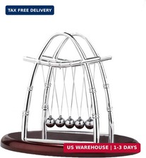 Newton's Cradle Balance Balls Science Desk Toy Kinetic Motion Office Decor