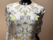 Tory Burch PRINTED SILK TWILL DRESS Size: 8  Retail: $698