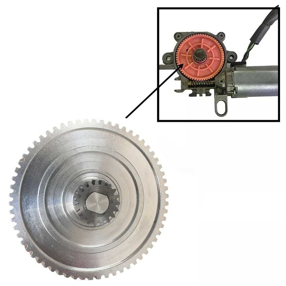 Kit de reparación de engranajes de motor techo corredizo de aluminio no más roturas para Mercedes-Benz W203 Foto 2 de 4