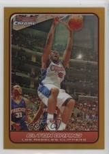 2006 Bowman Draft Picks & Stars Chrome Gold Refractor 11/50 Elton Brand #9 1d3a
