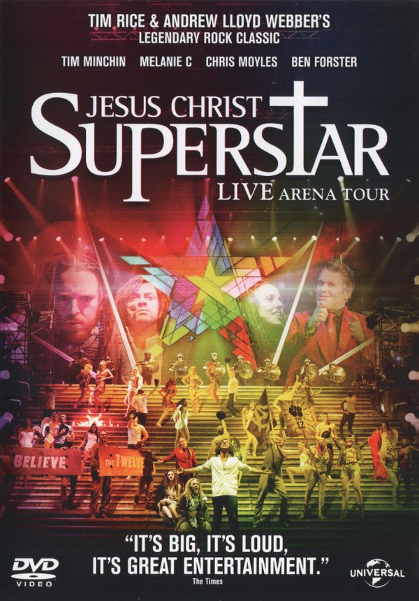 Jesus Christ Superstar Live Arena Tour 2012 (DVD, 2012) for sale