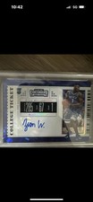 Zion Williamson 2019 Contenders Cracked Ice On Card Rookie Auto RC #D 4/23