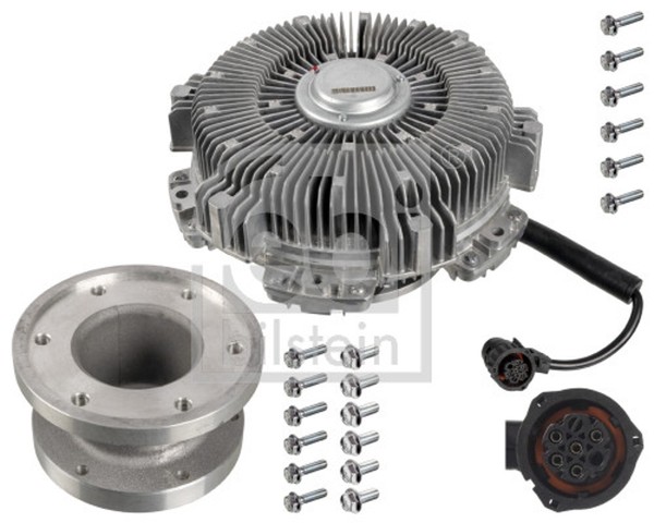 Kupplung KüHlerlüFter Febi Bilstein 171099 FüR Actros Arocs MP4 Antos Mercedes-image