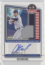2023 Panini USA Baseball Stars & Stripes Materials Christian Knapczyk Auto ca0