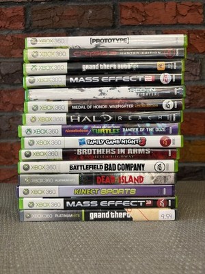 Lot of 15 Xbox 360 Games *UNTESTED*