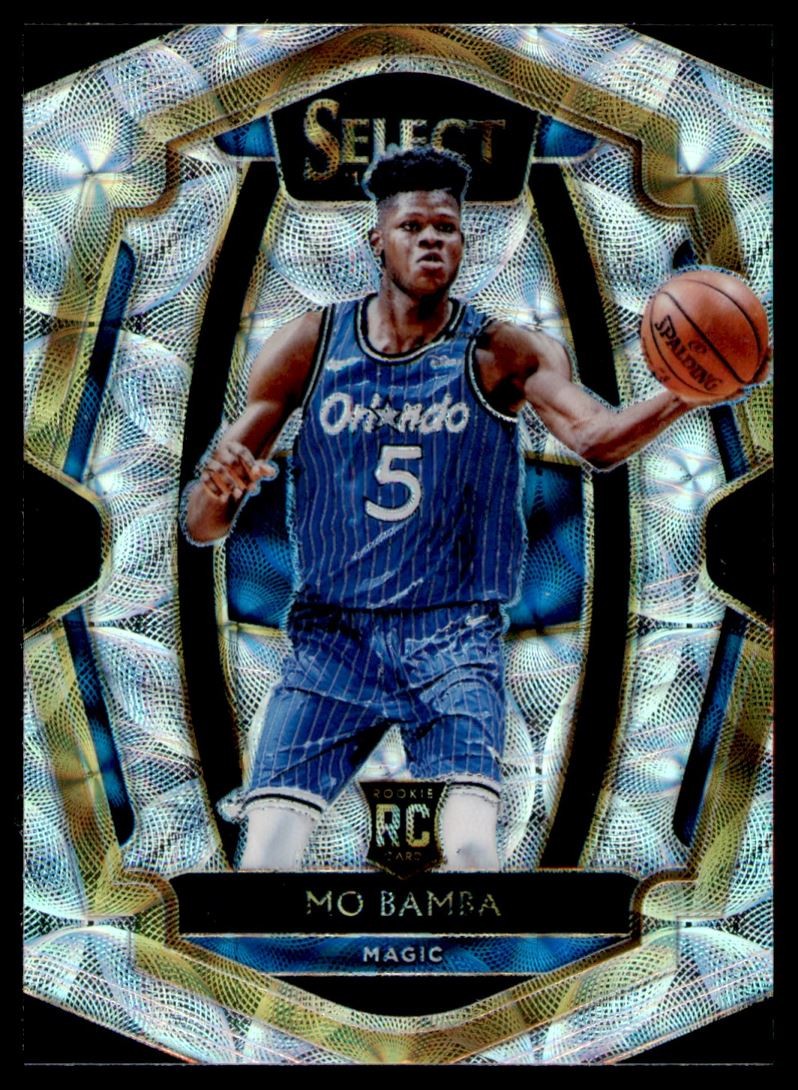 Mo Bamba Rookie #152 2018-19 Panini Select Scope Prizm Orlando Magic Basketball
