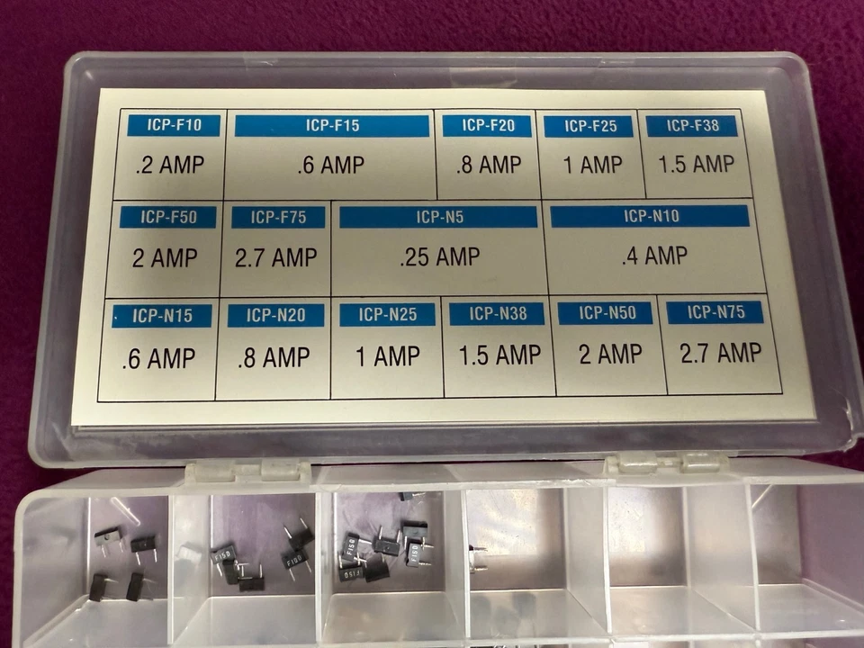 KIT PROTECTOR IC ELECTRÓNICA MCM PIEZA #102-006 CON CAJA DE ALMACENAMIENTO Foto 4 de 4