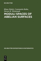 Moduli Spaces Of Abelian Surfaces Constantin Kahn
